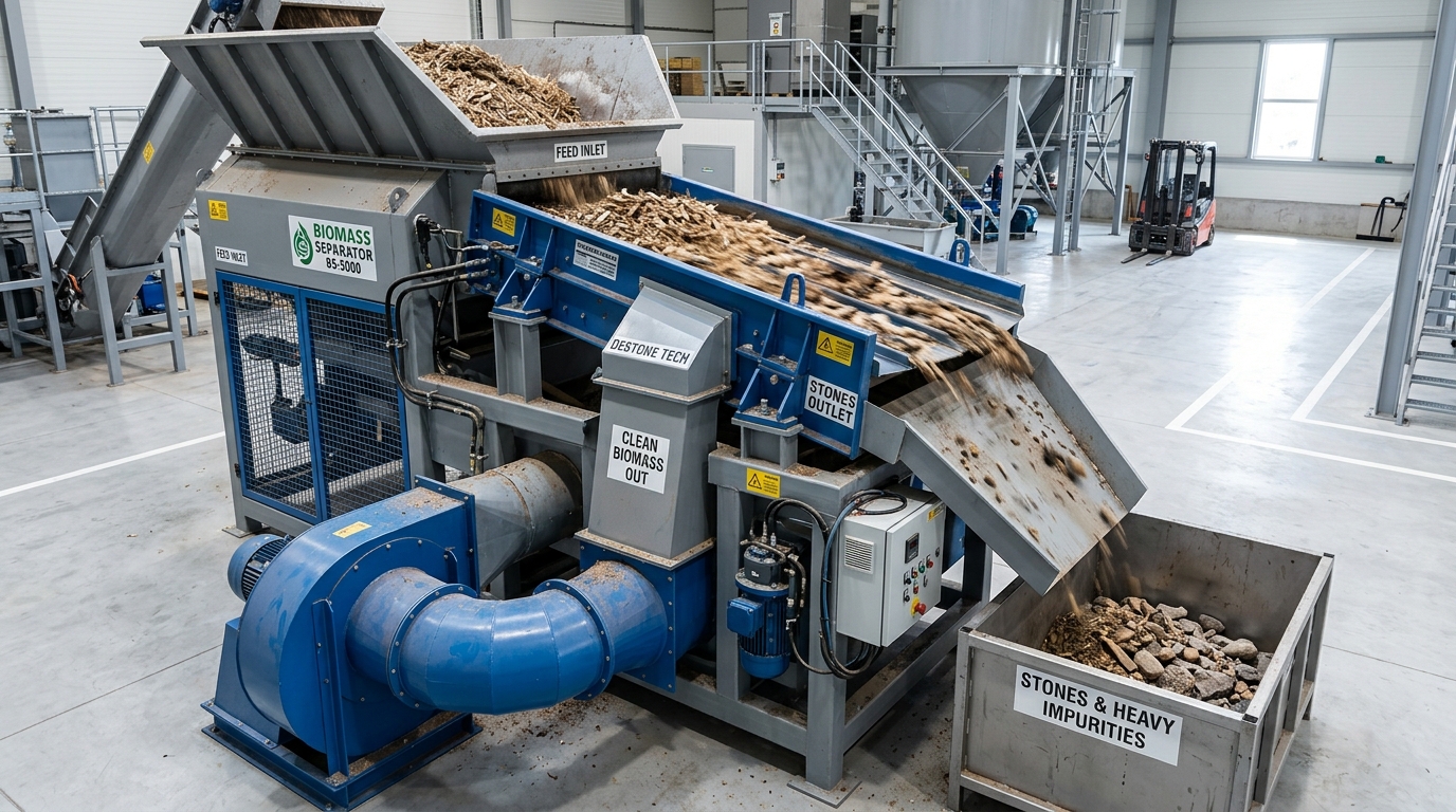 Biomass Stone Separator